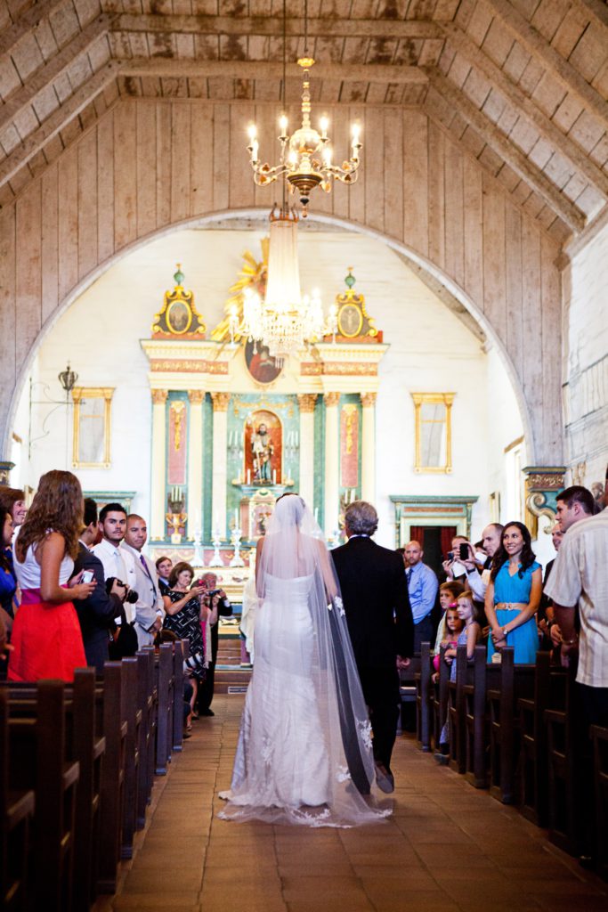 Wedding at the Mission Church